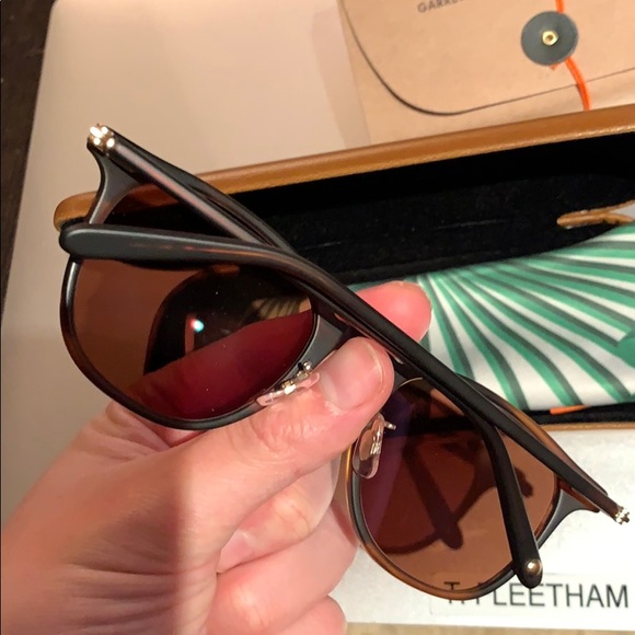 New Garrett Leight Beach Sunglases OS, Retail $365 - Picture 4 of 6